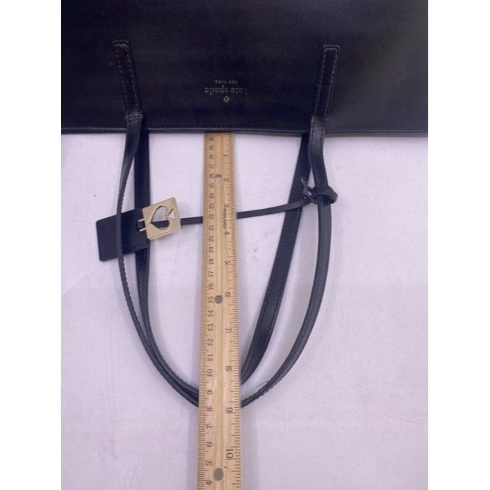 Kate Spade Large Shopper Black Leather Shoulder Bag - Picture 5 of 12
